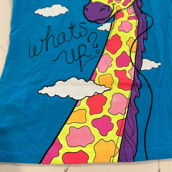 Kids Justice Giraffe T-Shirt - Picture 4 of 9
